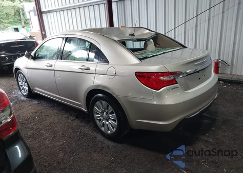 2013 Chrysler 200 Lx из США, поврежденный, VIN 1C3CCBAG9DN722110